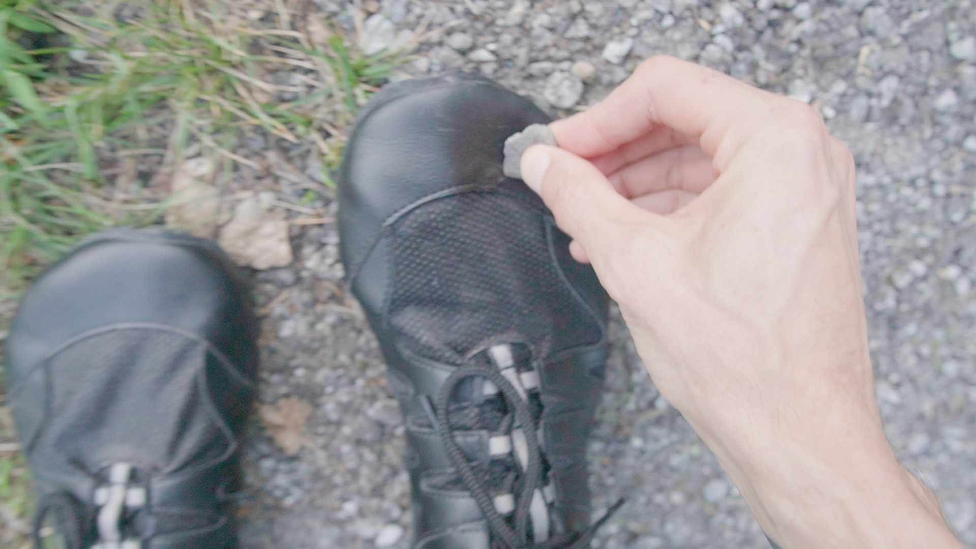 Ahinsa Chitra Review Vegan Cf Leather Scratch Resistant Rock Hiking Pov