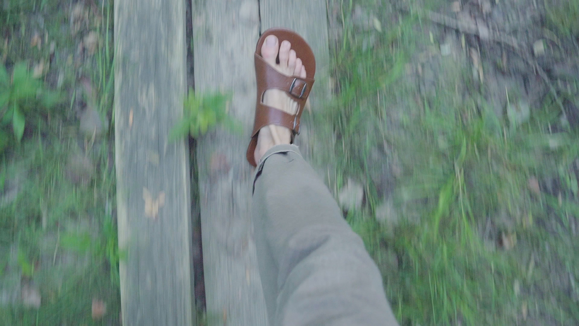 Ahinsa Slip On Barefoot Sandals Review Walk Boardwalk Pov