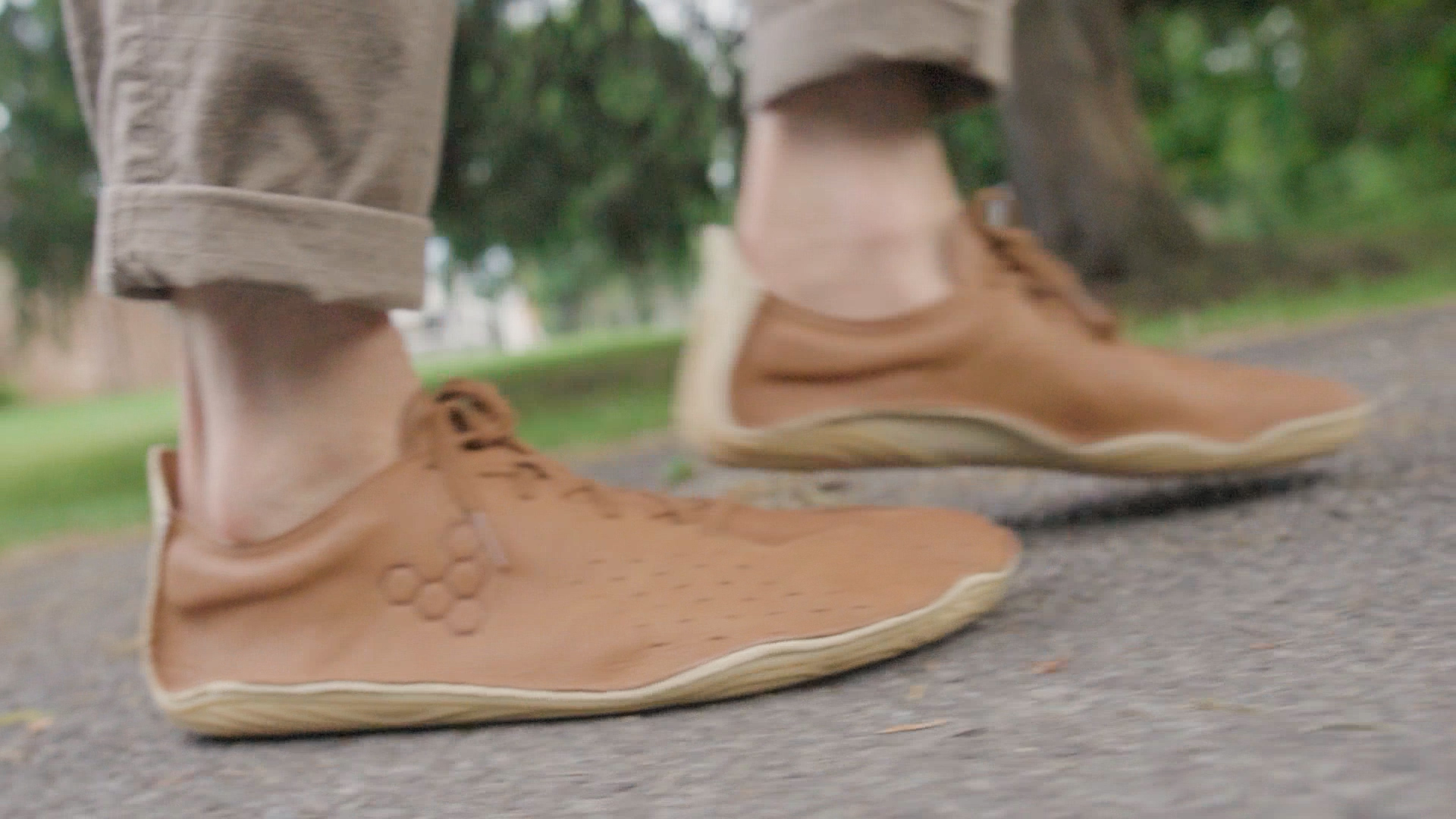 Vivobarefoot Sensus Review Walk Road Side