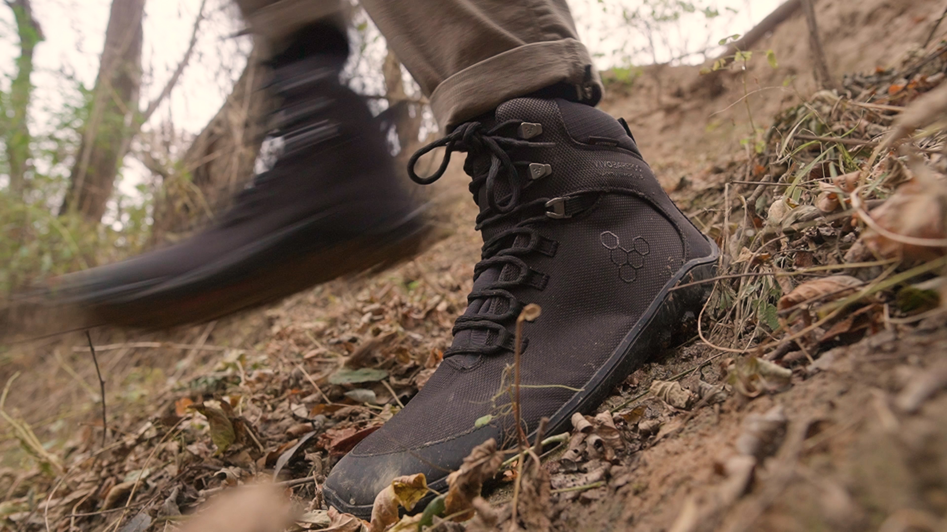 Vivobarefoot Tracker Fg Textile Hill Down Trail Side