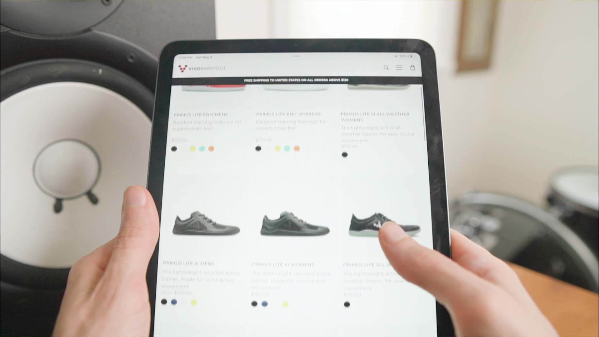 Vivobarefoot Primus Lite Website Ipad